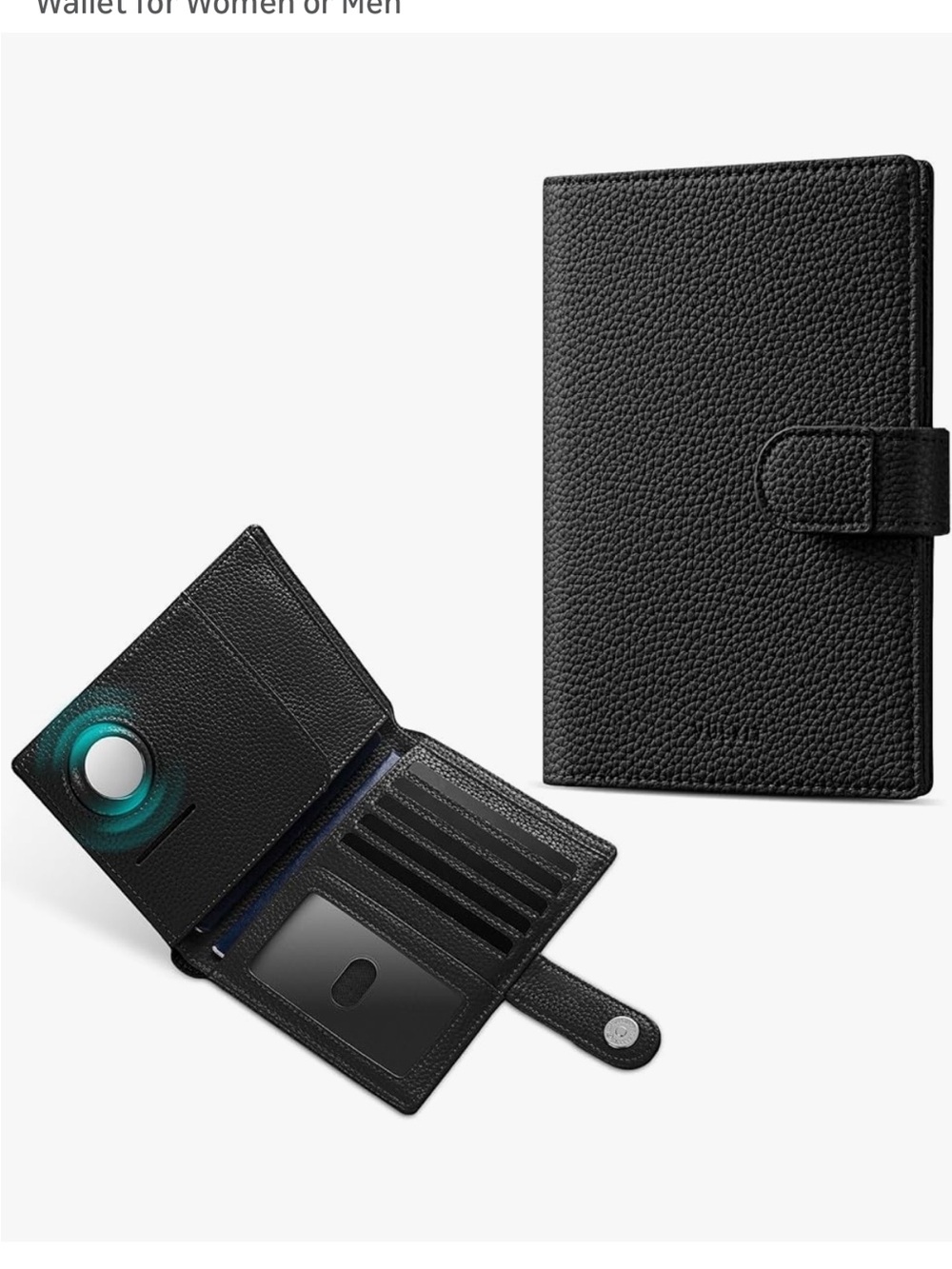Travel Wallet with AirTag holder & Travel Tag for Suitcase